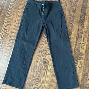Black boys Izod pants, size 16 husky